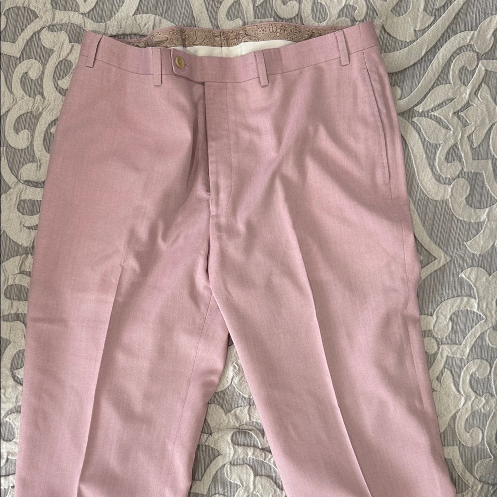 Ralph Lauren Men's Soft Pink Dress Trousers